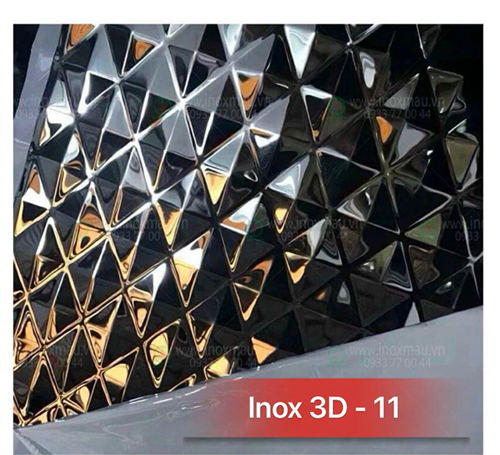 Các mẫu tấm INOX 3D